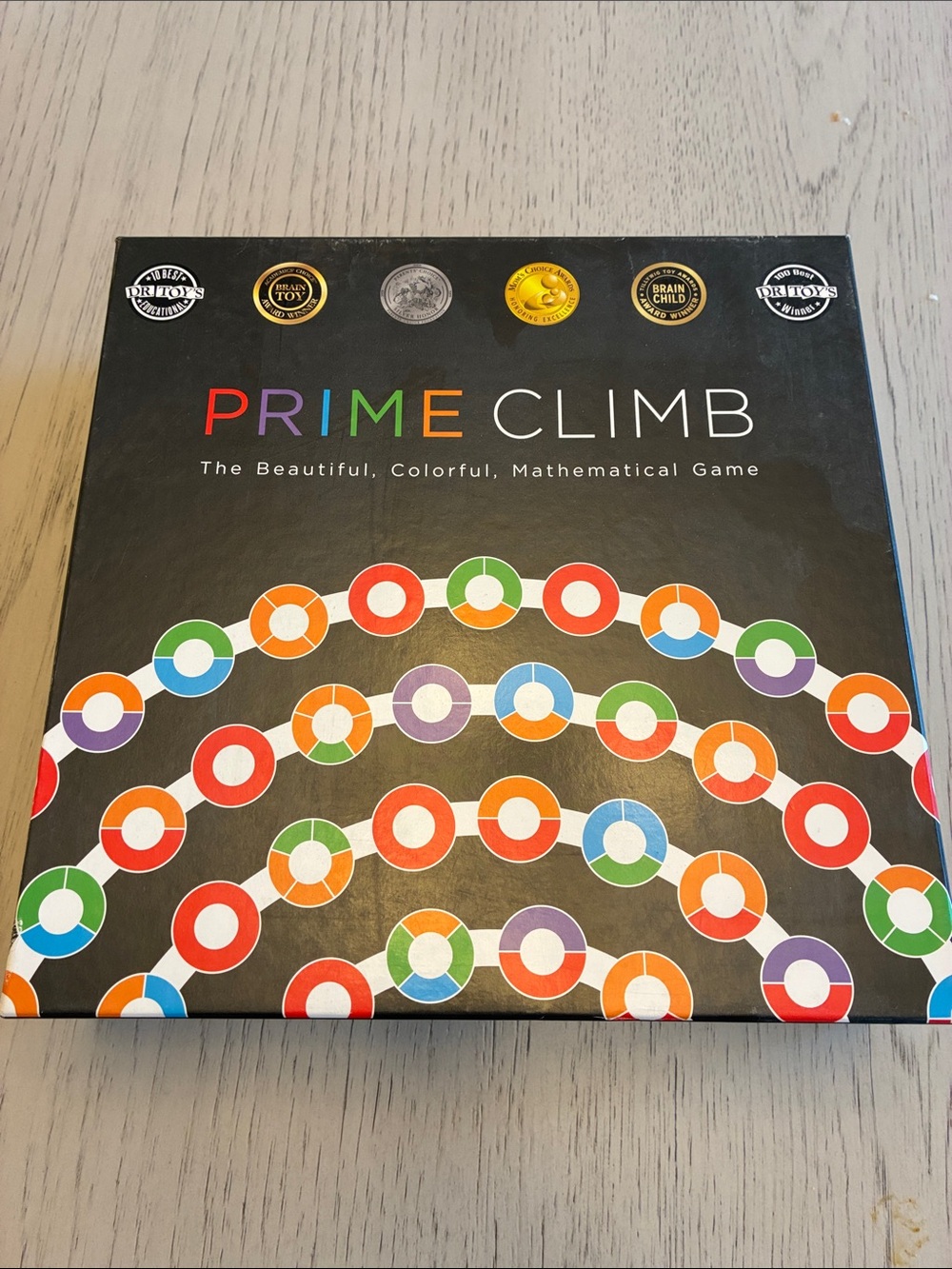 Prime Climb Strategy Board Game
